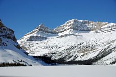 42 Frozen Bow Lake, Portal Peak and Mount Thompson From Icefields Parkway.jpg